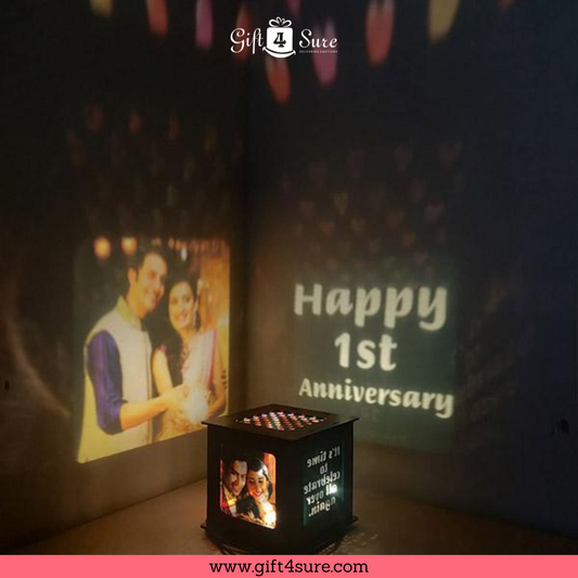 ANNIVERSARY THEME PHOTO SHADOW BOX